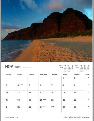 Gavin John Photography Landscape calendar Photo