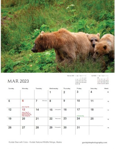 Gavin John Photography Landscape calendar Photo