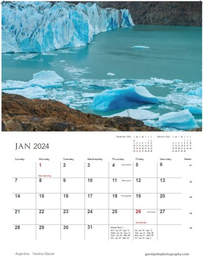 Gavin John Photography Landscape calendar Photo